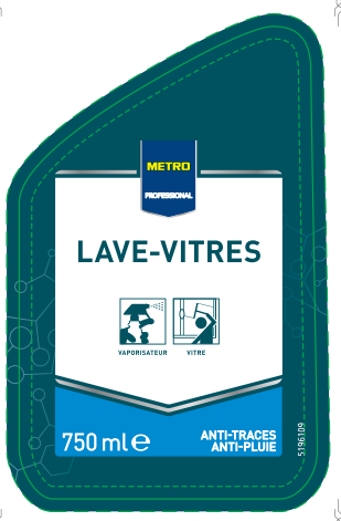METRO PROFESSIONAL Spray lave vitre 750 ml