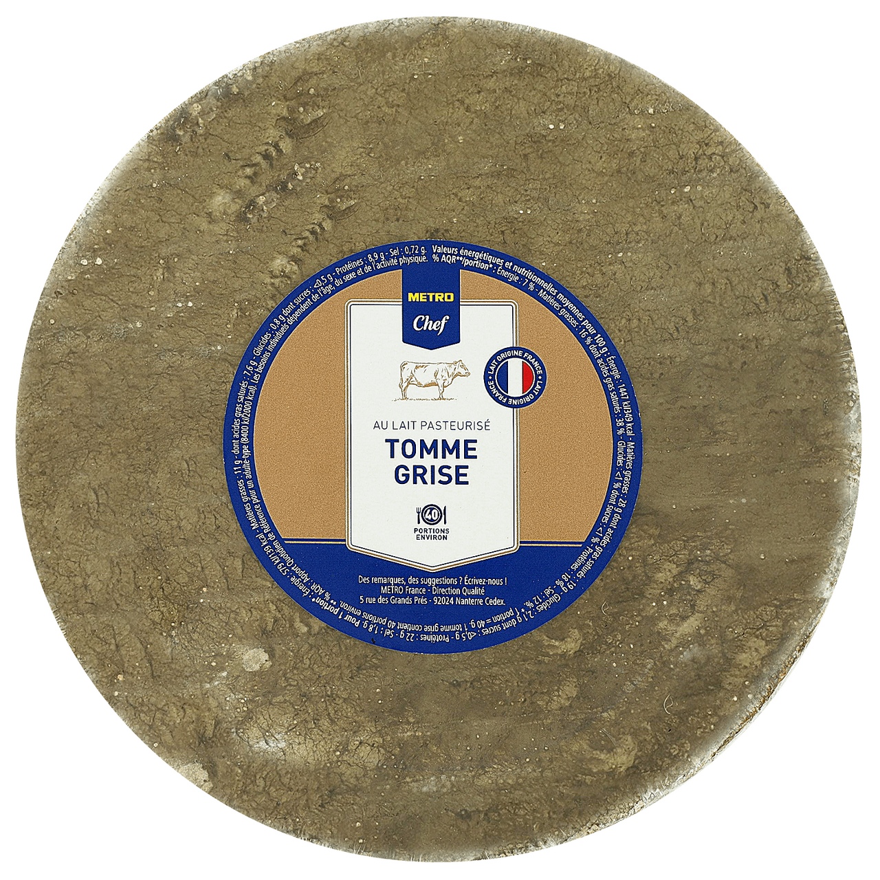 METRO Chef Tomme grise 