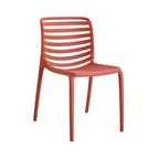 METRO PROFESSIONAL Chaise Elaria terracotta