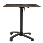 METRO PROFESSIONAL Table Massini stone 70 x 70 cm