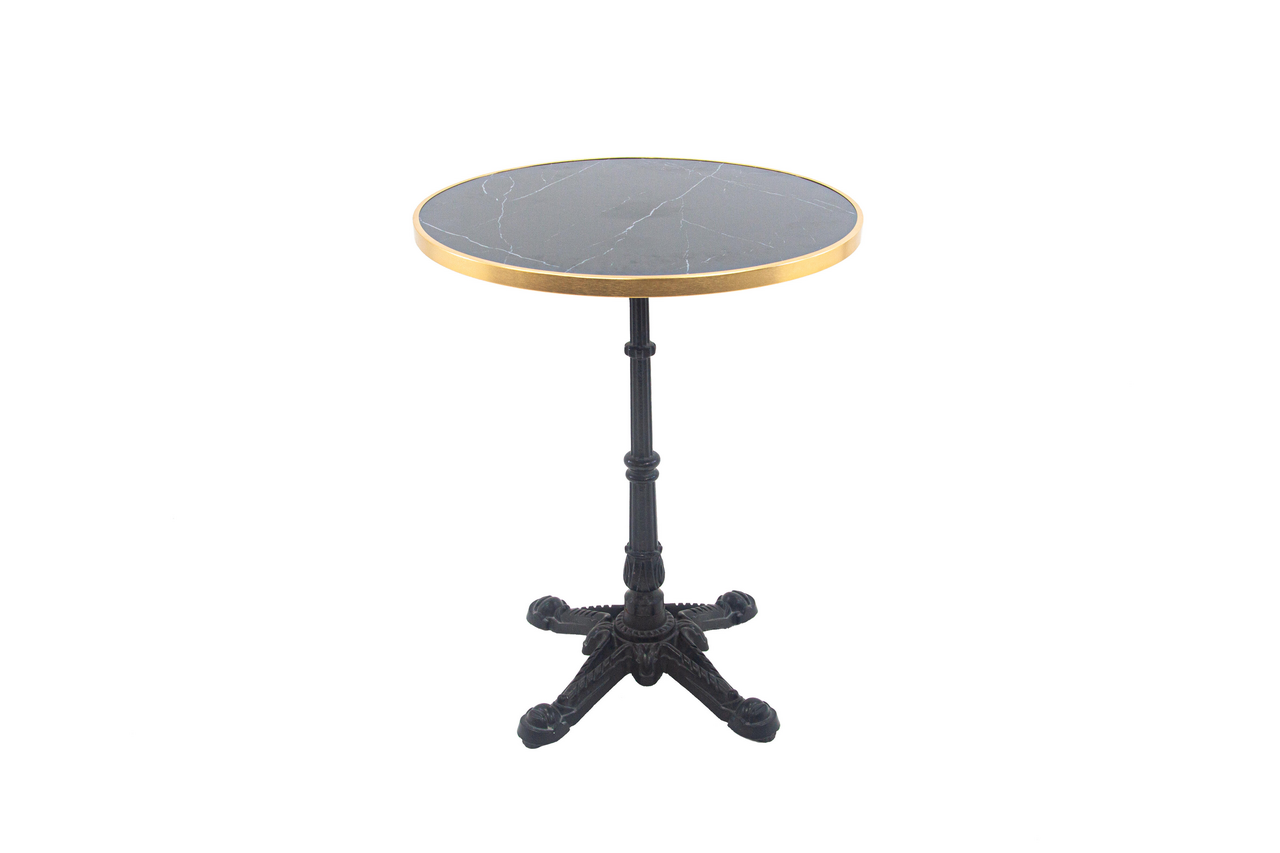 METRO PROFESSIONAL Table Gloria cerclée Ø 60