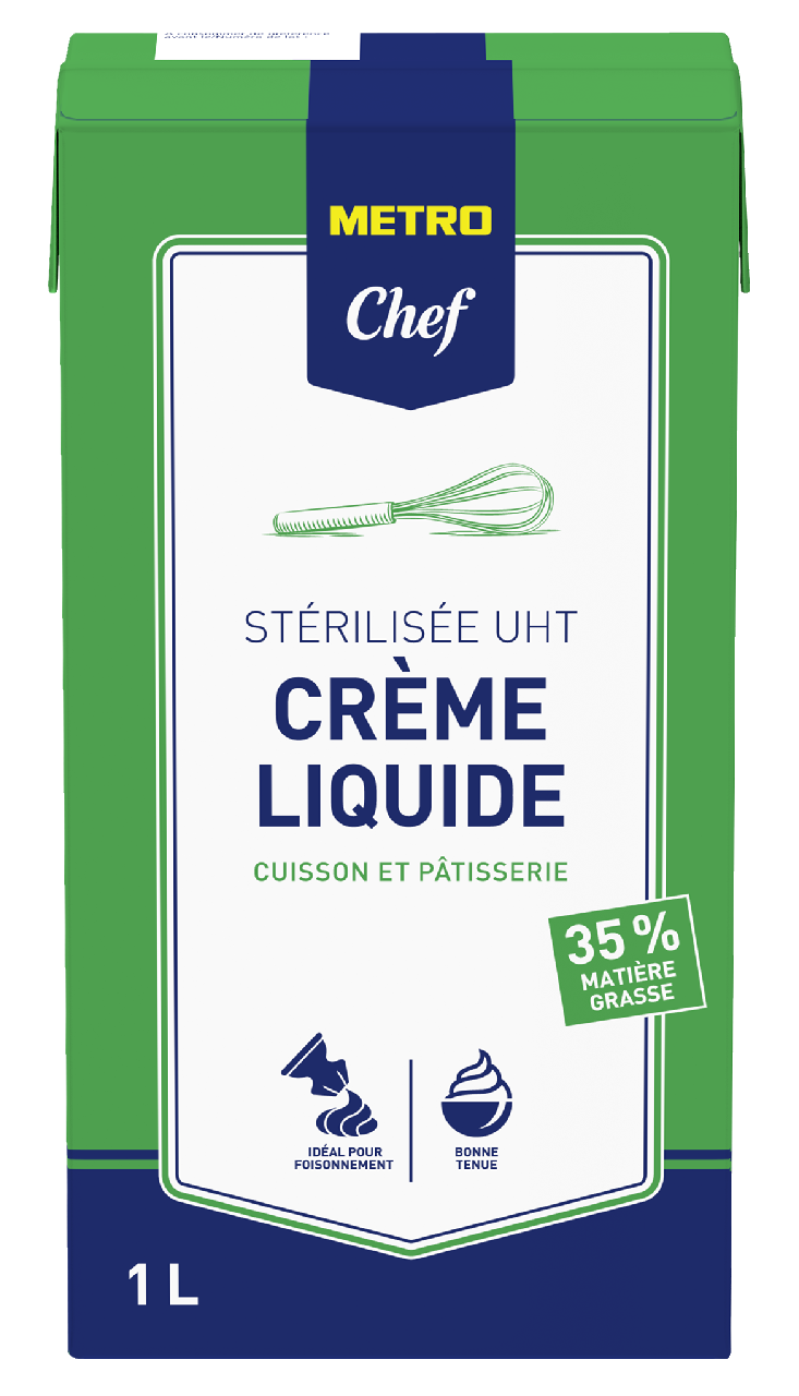 METRO Chef Crème liquide UHT 35% MG 1 L