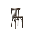 METRO PROFESSIONAL Chaise bistro noyer x 2