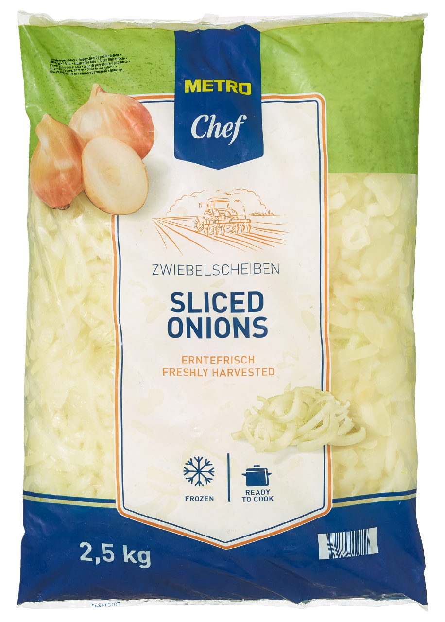 METRO Chef Oignon émincé 2.5 kg