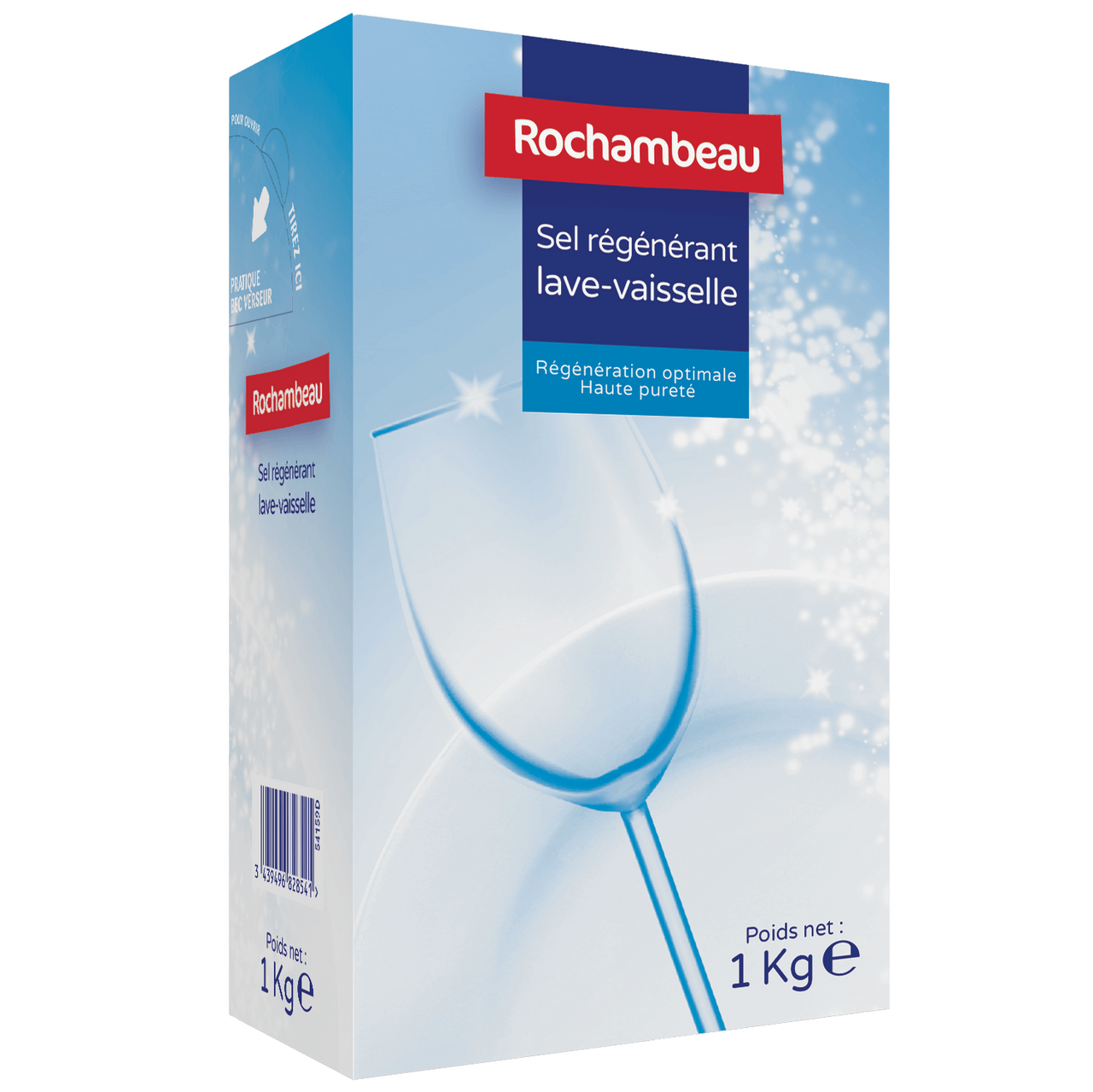 Rochambeau Sel régénérant pour lave vaisselle 1 kg