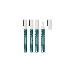 METRO PROFESSIONAL feutre à craie pointe blanc 1-2 mn x 4