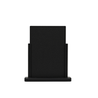 METRO PROFESSIONAL Chevalet de table A4 noir MPTCB01