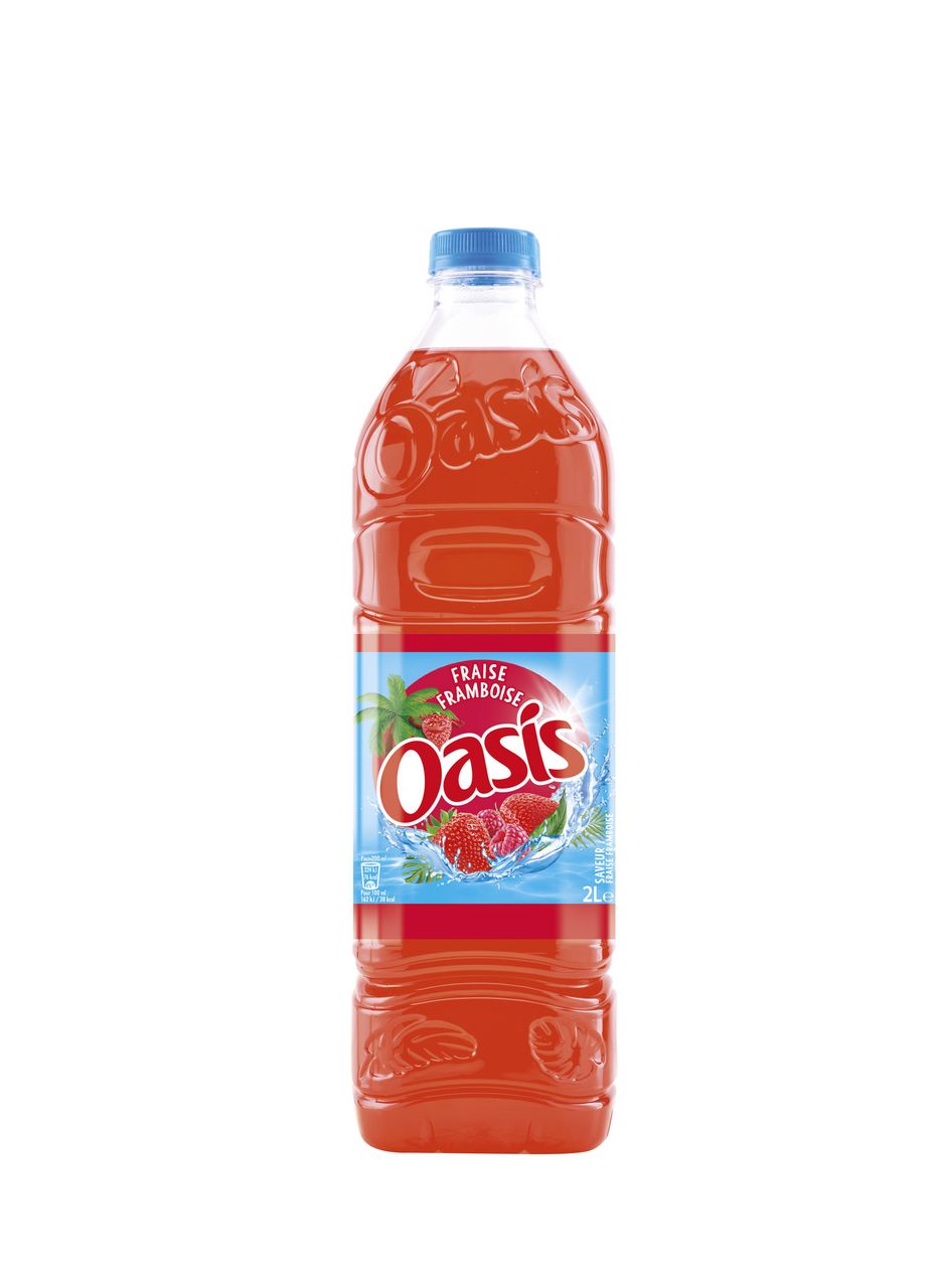 Oasis fraise framboise 2 L PET