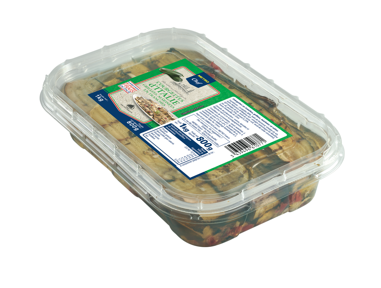 METRO Chef Courgettes d'Italie grill 1 kg