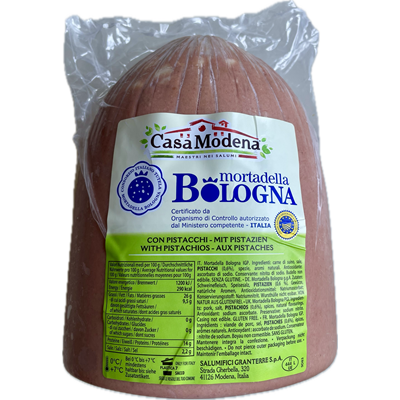 Casa Modena Mortadelle Bologna IGP Pistachée 1/2 3 kg