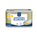 METRO Chef Asperges blanches moyennes pelées 25/34 boîte 4/4