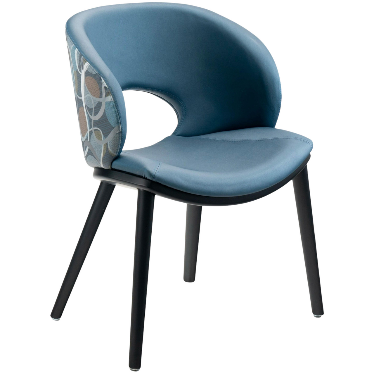 SACOM MOBILIER Fauteuil Bridge Serena velours