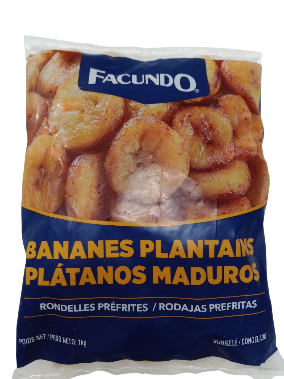 Rondelle de banane plantain préfrite 1 kg