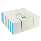 METRO PROFESSIONAL Boîte pâtissière colorée 18 x 8 cm 50 boîtes