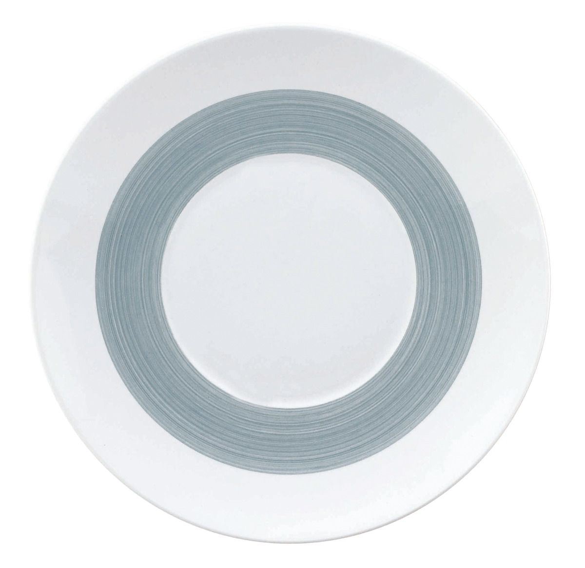 Assiette plate ronde gris perle 27 cm Sarreguemines