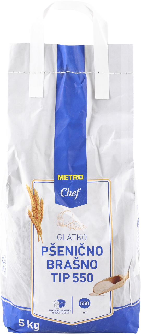 METRO Chef Brašno pšenično glatko t-550 5kg