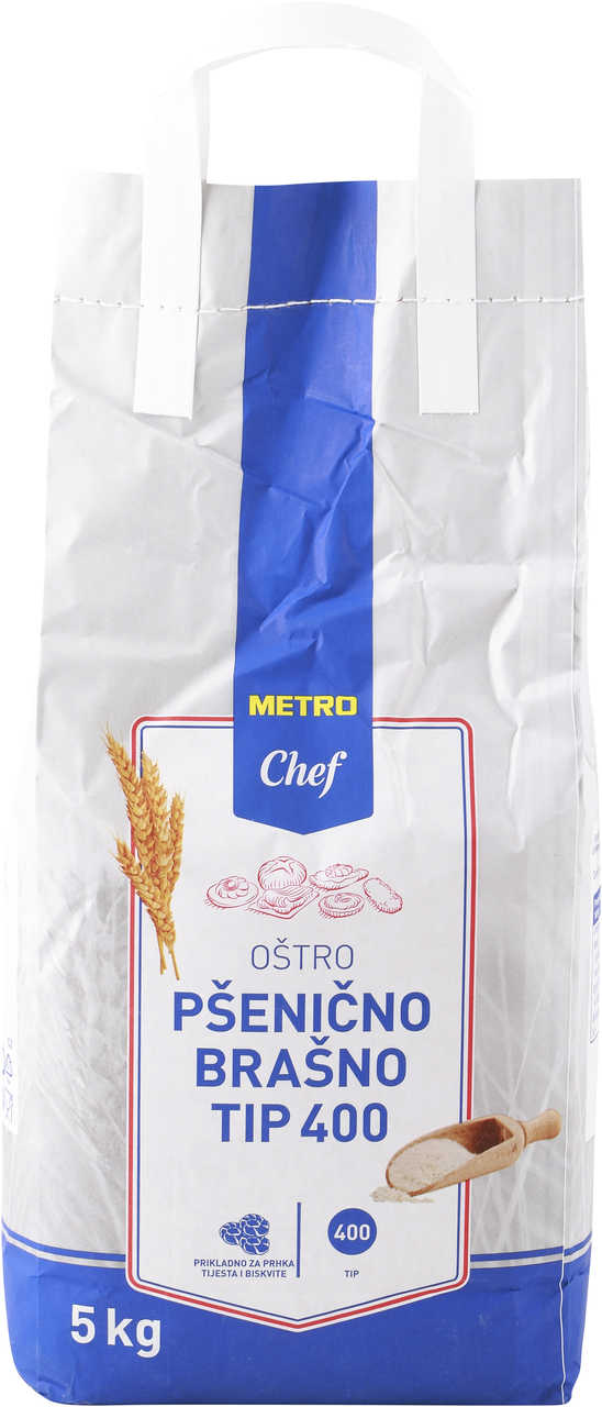 METRO Chef Brašno pšenično oštro t-400 5kg