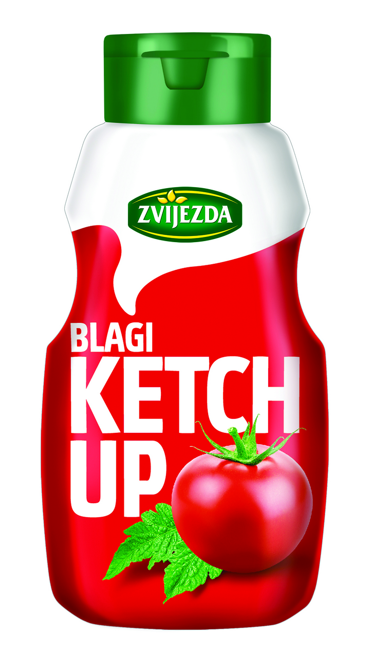 ZVIJEZDA Ketchup blagi 500g