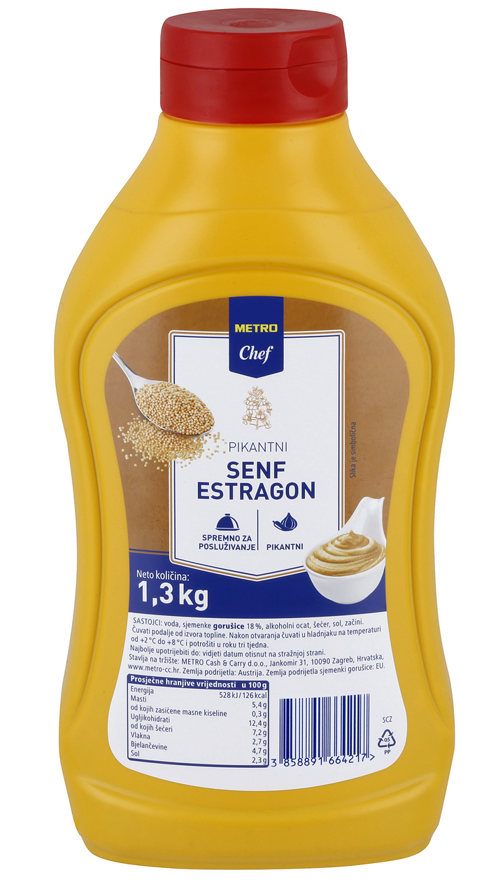 METRO Chef Senf estragon 1,3kg