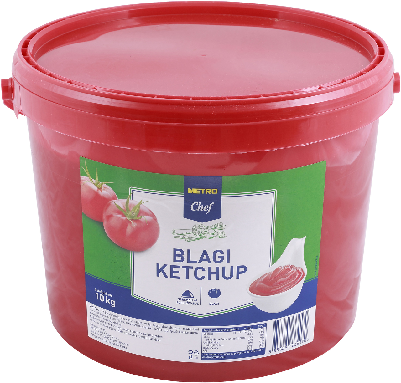 METRO Chef Ketchup blagi 10kg
