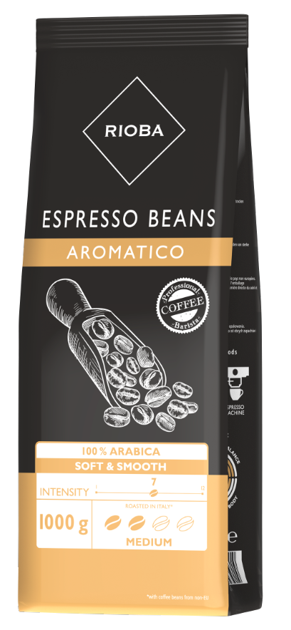 RIOBA Espresso kava u zrnu Aromatico 1kg