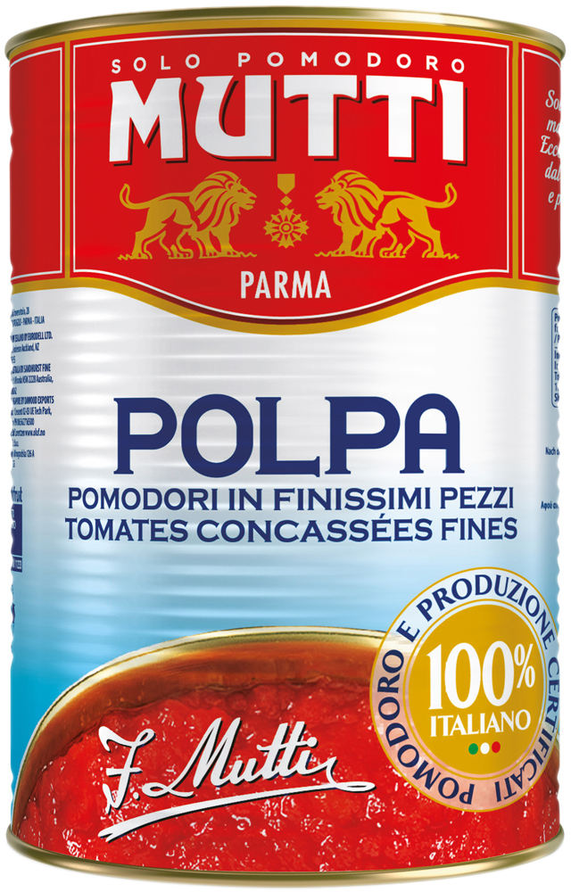 MUTTI Rajčica sjeckana 4,05kg