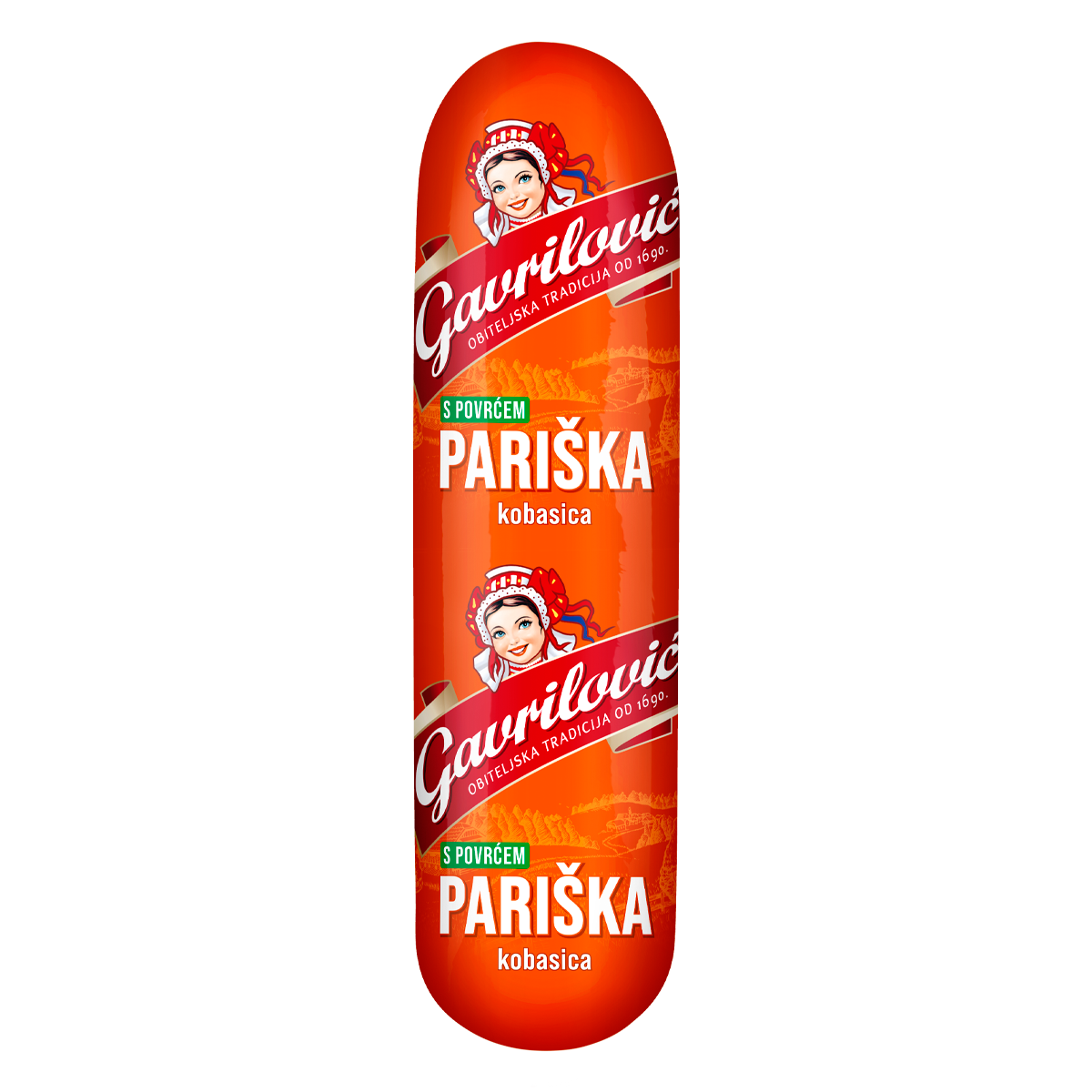 Gavrilović pariška kobasica s povrćem 2600g