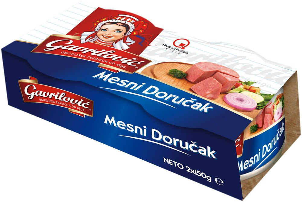 Gavrilović mesni doručak 2x150g