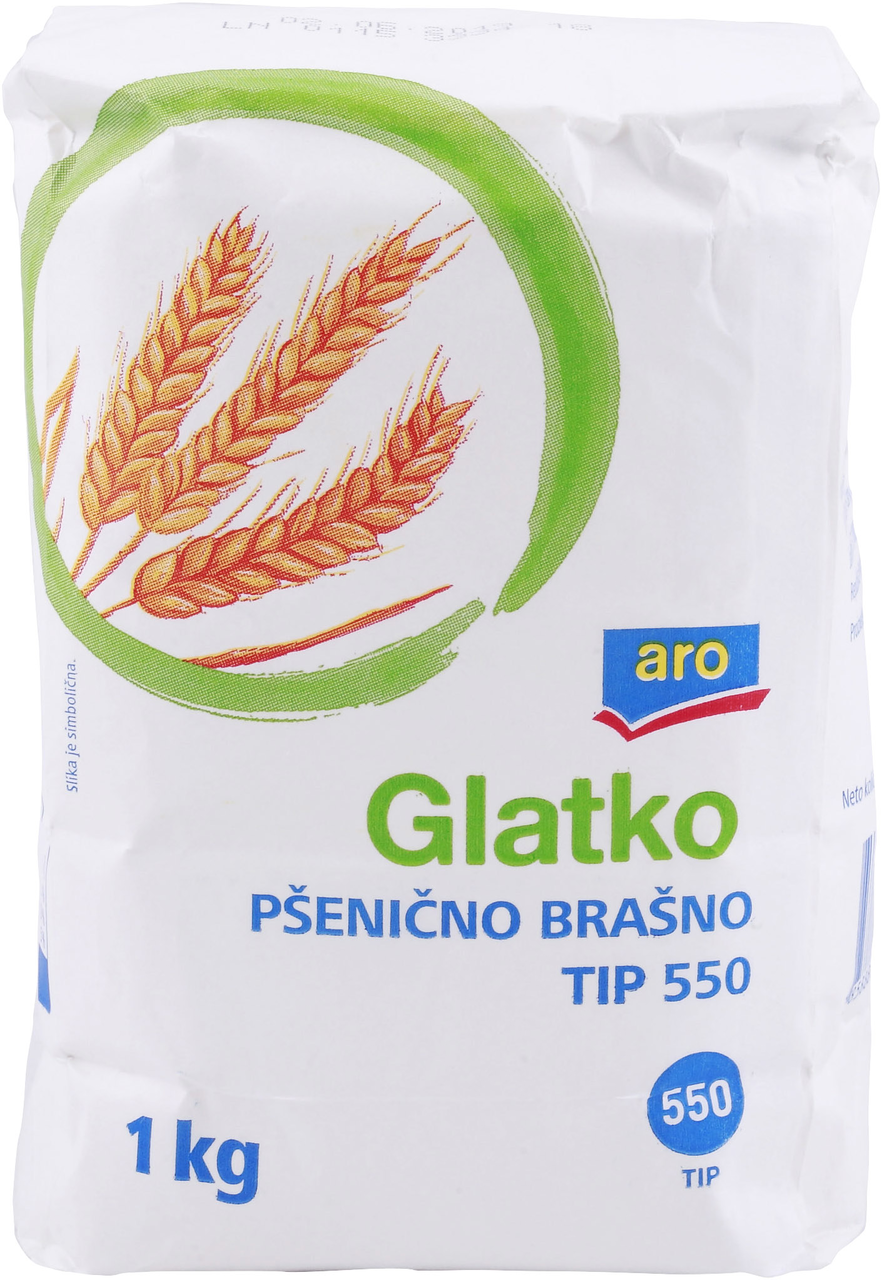 aro Brašno pšenično glatko T-550 1kg