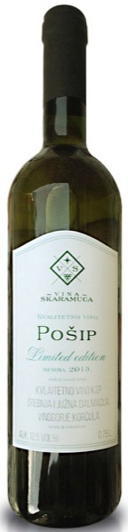 SKARAMUČA Vino pošip limited 0,75l