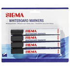 SIGMA Crni marker za bijelu ploču 2mm 4/1
