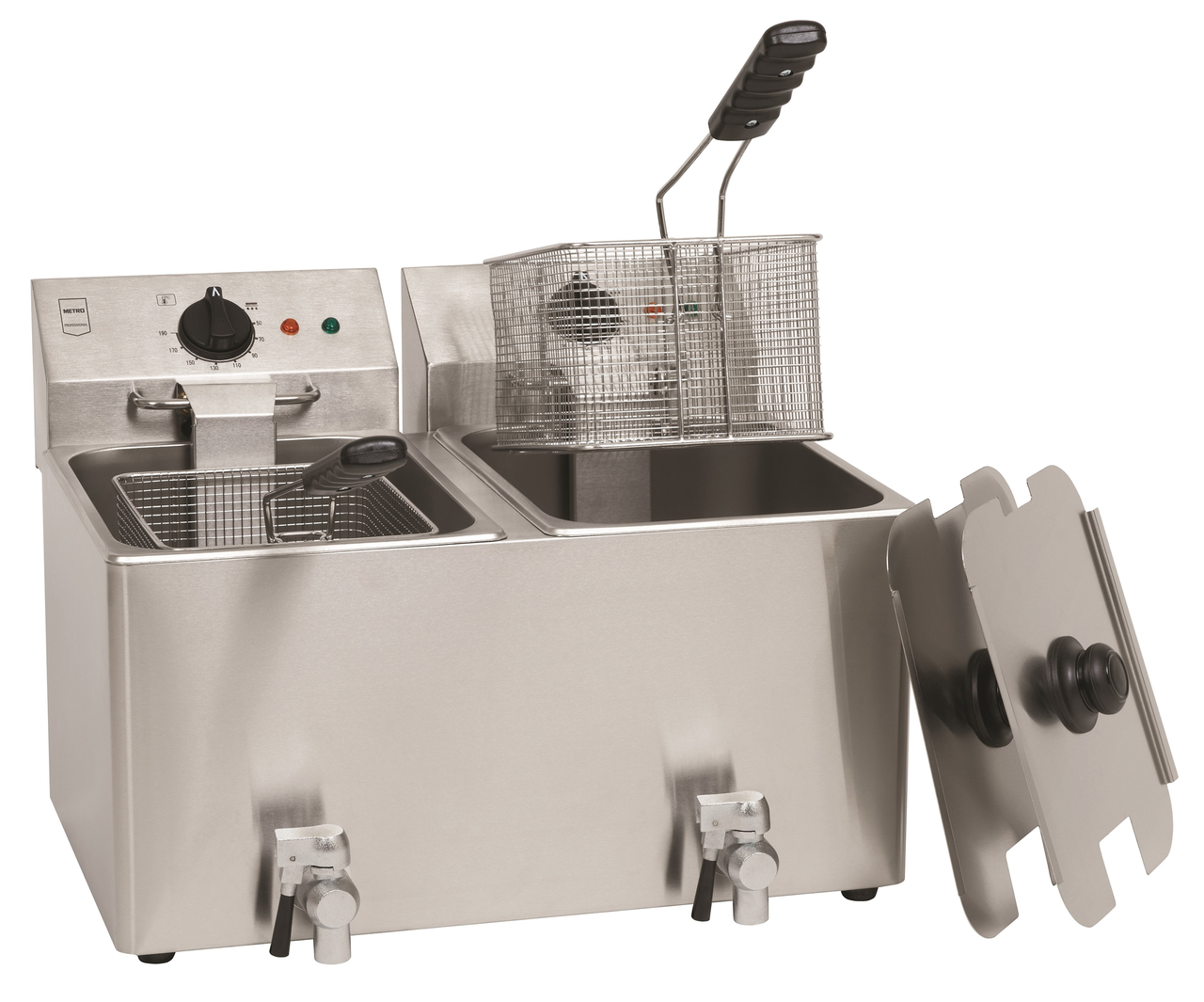METRO PROFESSIONAL Friteza s pipom gdf3028 8+8l