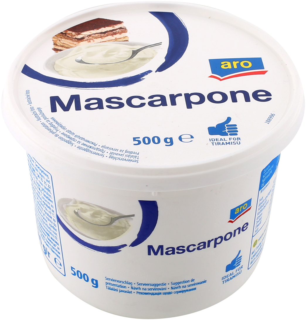 aro Sir mascarpone 82% m.m. 500g