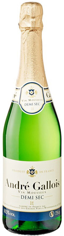 ANDRÉ GALLOIS Pjenušavo vino demi sec 0,75l