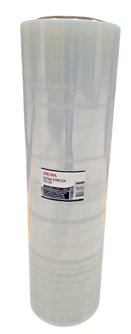 SIGMA Ručna stretch folija 500mm 23 mikrona 5 kg