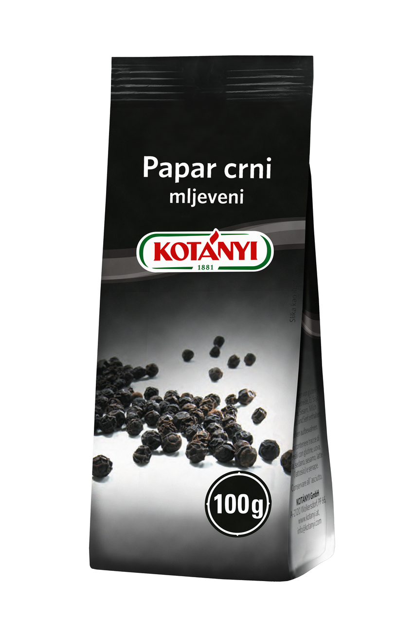KOTANYI Papar crni mljeveni 100g