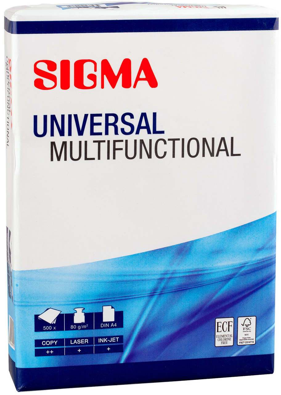 SIGMA Fotokopirni papir a4 80g 500/1