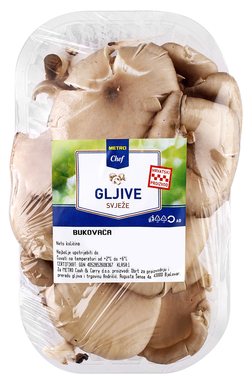 METRO Chef Svježe gljive bukovače 500g