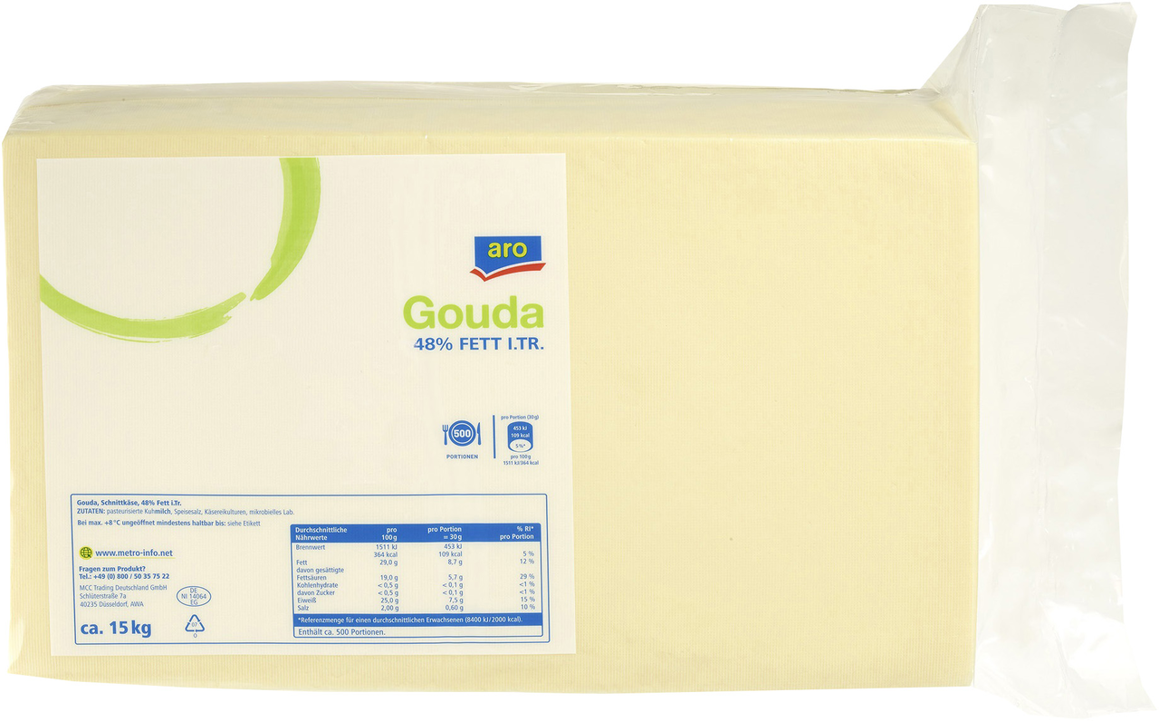 aro Sir gouda cca 15kg