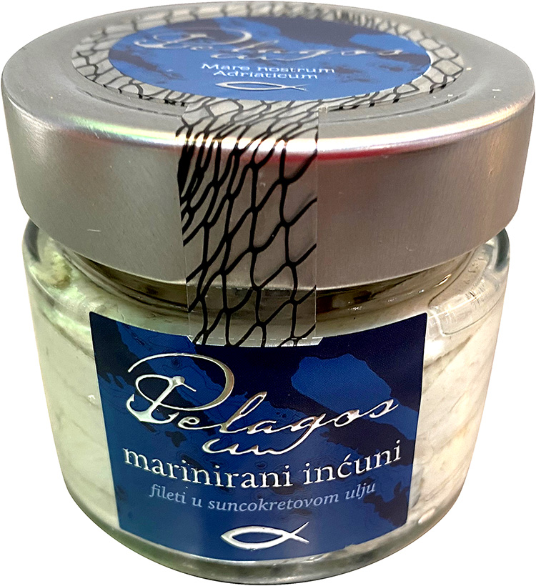 Pelagos Marinirani inćuni file u suncokretovom ulju 200g
