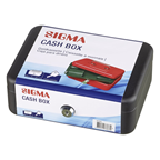 SIGMA Metalna kasa crna, veličina L