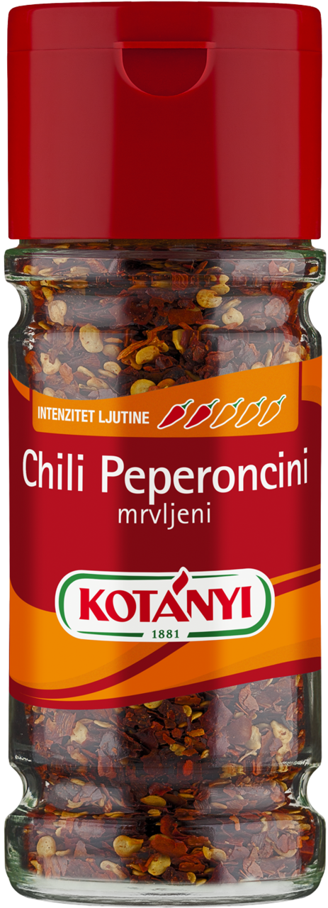KOTANYI Chili peperoncini mrvljeni 38g