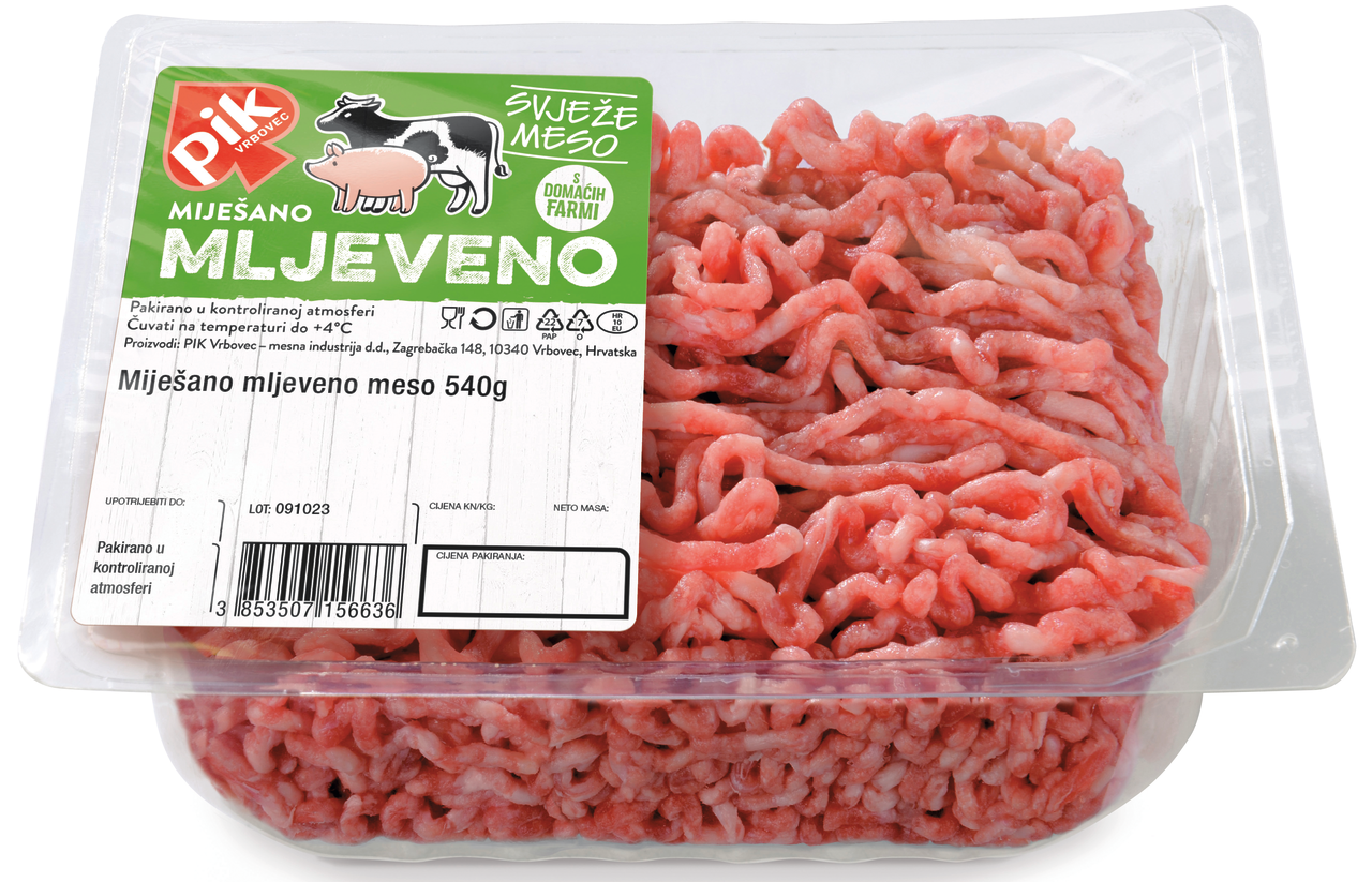 pik VRBOVEC Miješano mljeveno meso 540g