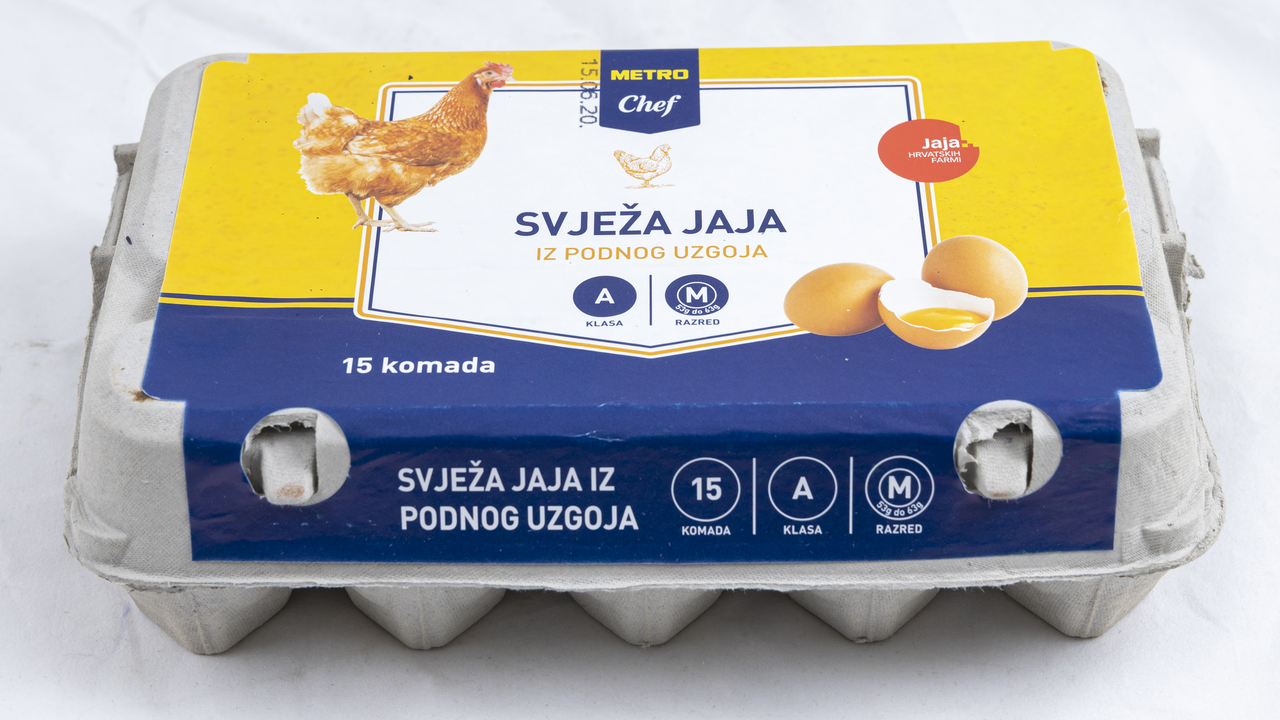 METRO Chef Svježa jaja a klasa m razred 15/1