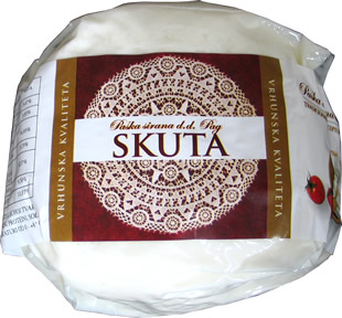 Paška sirana kravlja skuta 400g