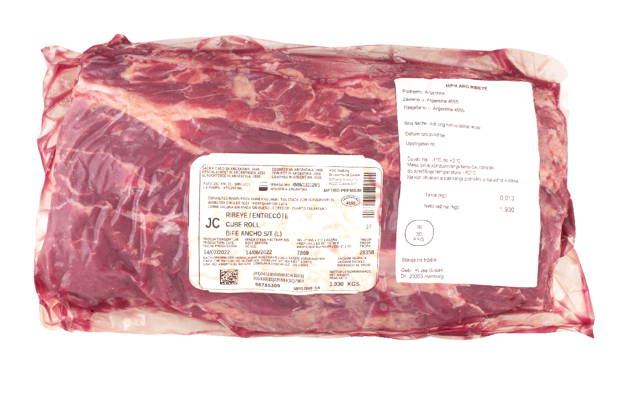 METRO PREMIUM Argentinski ribeye cca2,5kg