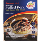 DAWN CHEF Pulled bbq pork 2x500gr