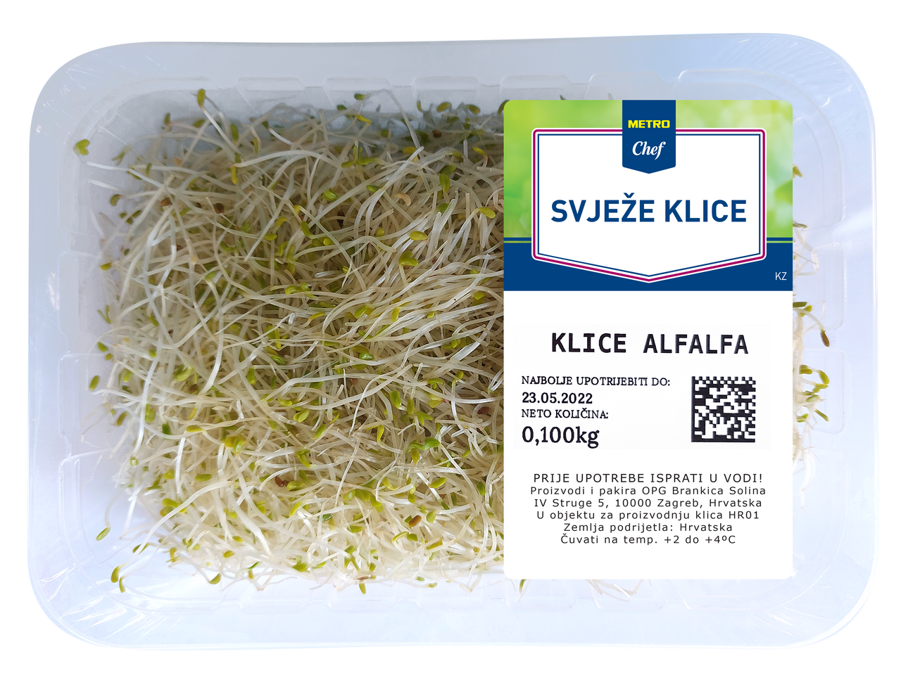 METRO Chef Klice alfalfa 100g