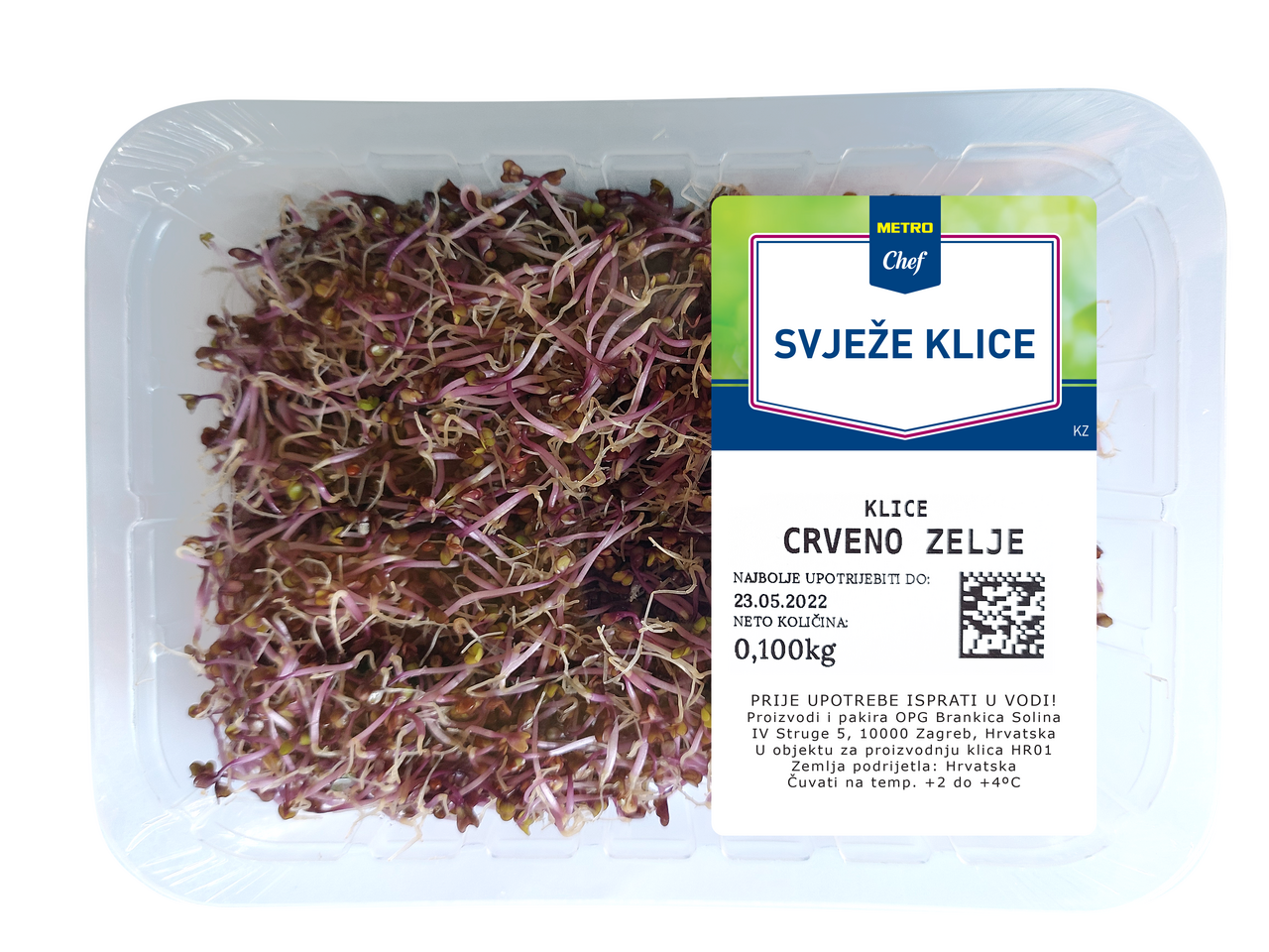 METRO Chef Klice crveno zelje 100g