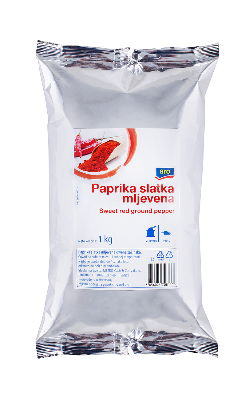 aro Paprika slatka mljevena začinska 1kg